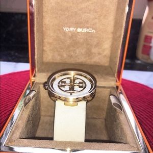 Tory Burch leather watch